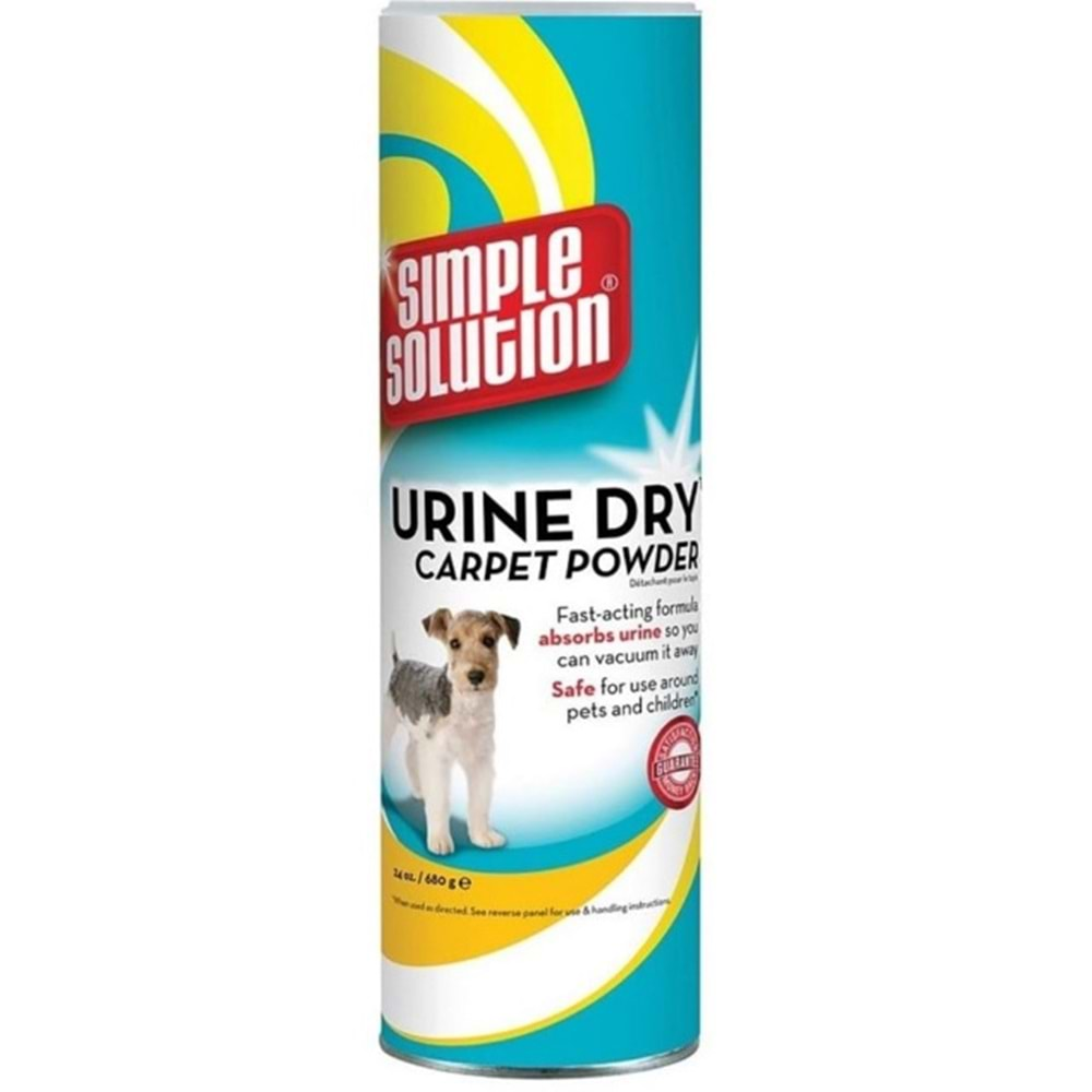 Simple Solution Urine Dry Leke ve Koku Giderici Halı Pudrası 680 gr