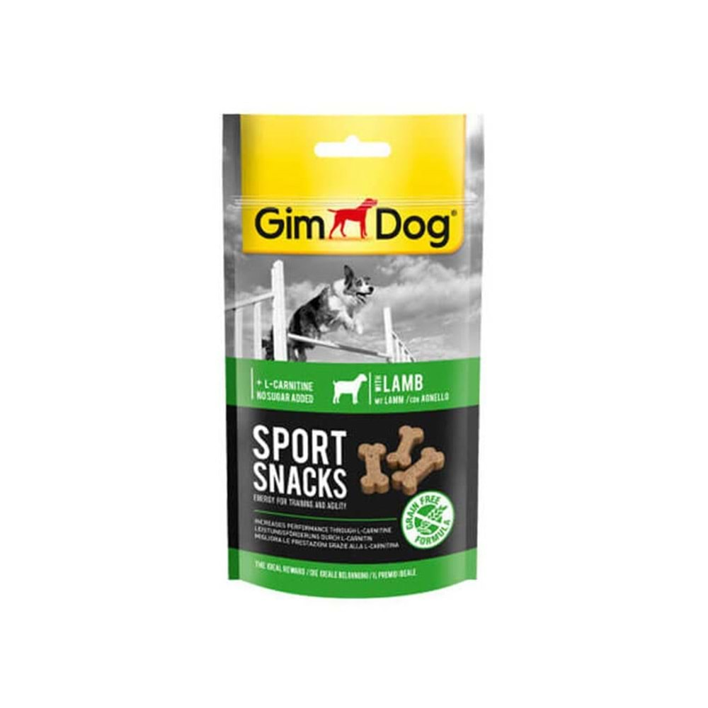 Gimdog Köpek Ödül Tableti Sportsnacks Kuzulu 60Gr