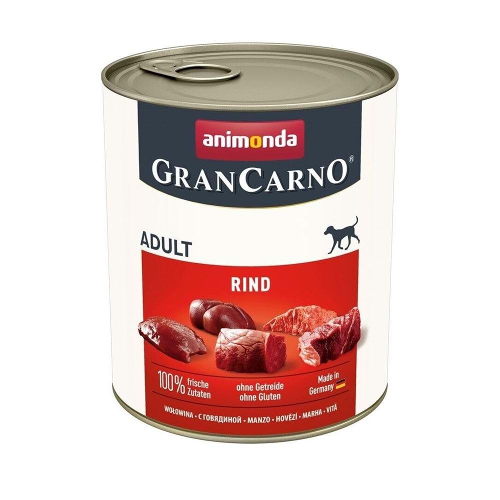 Animonda GranCarno Adult Köpek Konservesi 400 Gr. (Sığır Etli)