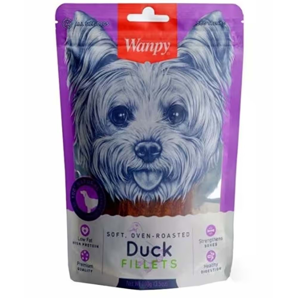 Wanpy Duck Fillets 100 gr