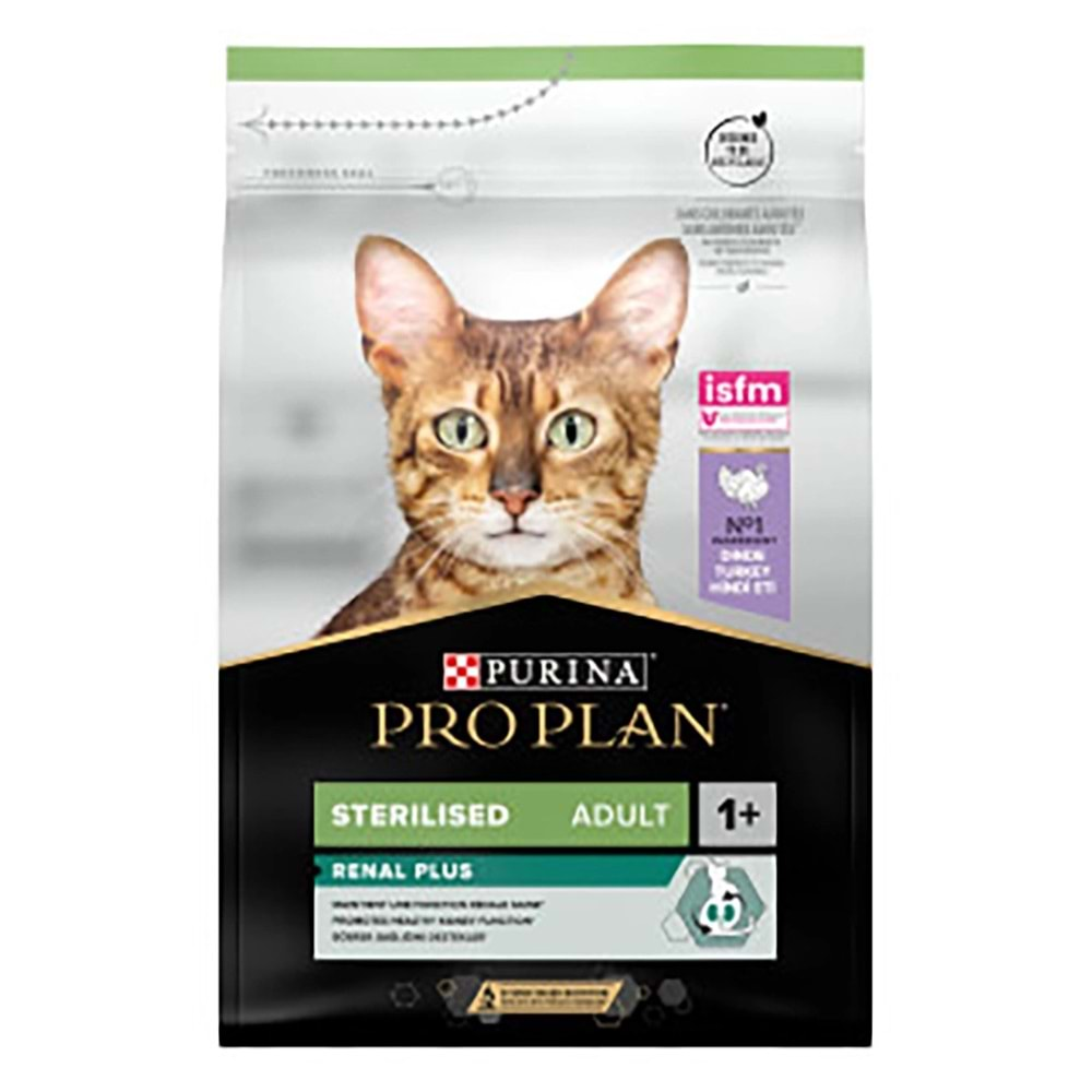 Pro Plan Sterilised Kedi Maması 3 Kg (Hindi Etli)