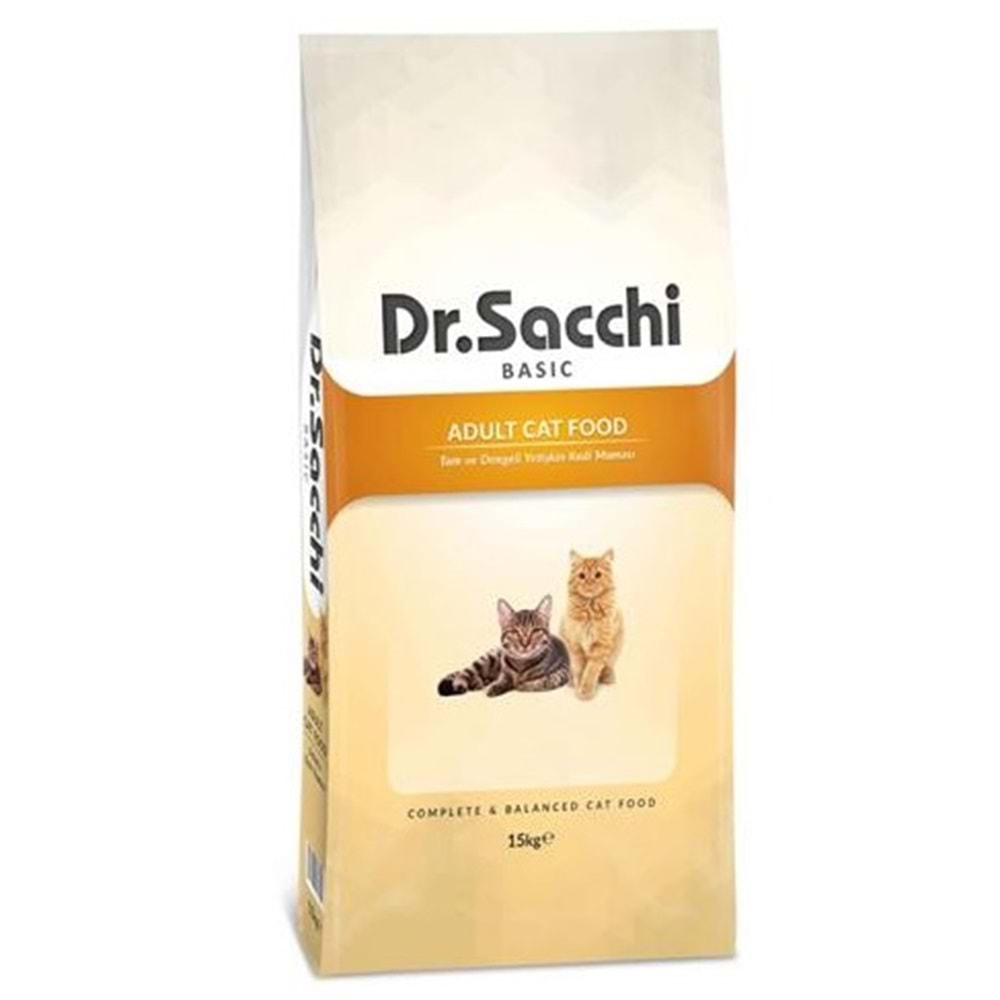 Dr. Sacchi Adult Kedi Maması 1 Kg (Tavuk)