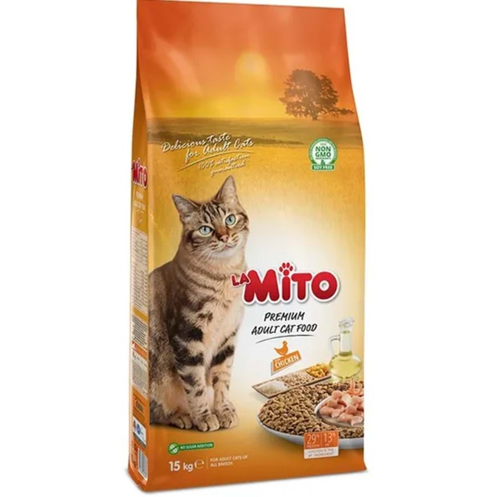 Mito Adult Kedi Maması 1 Kg (Tavuklu)