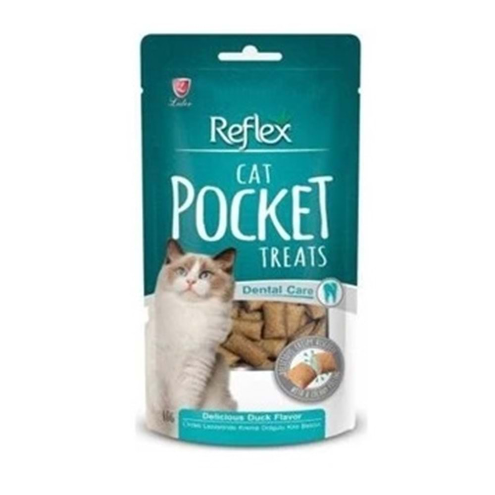 Reflex Kedi Pocket Dental Ördekli 60 Gr