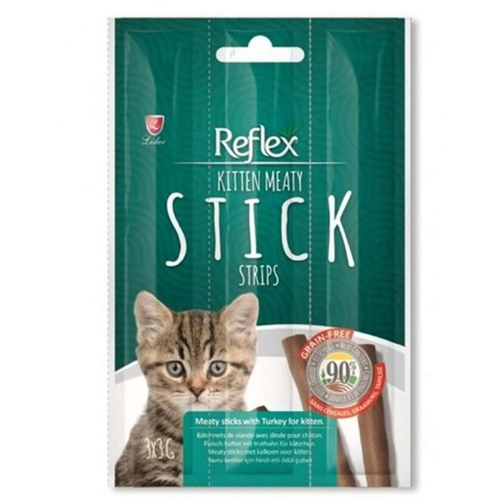 Reflex Cat Kitten Strips Stick-Turkey (Hindili)