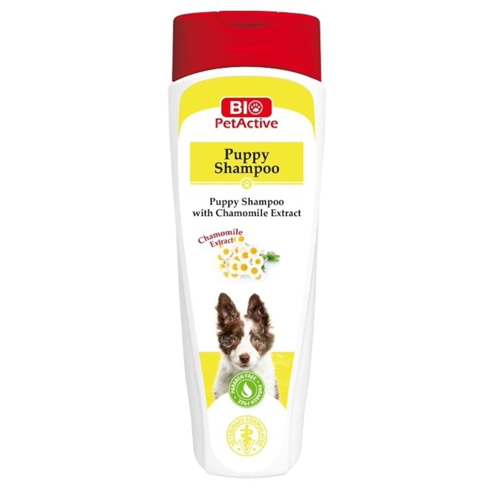 Bio Pet Active Papatya Özlü Yavru Köpek Şampuanı 400 ML.