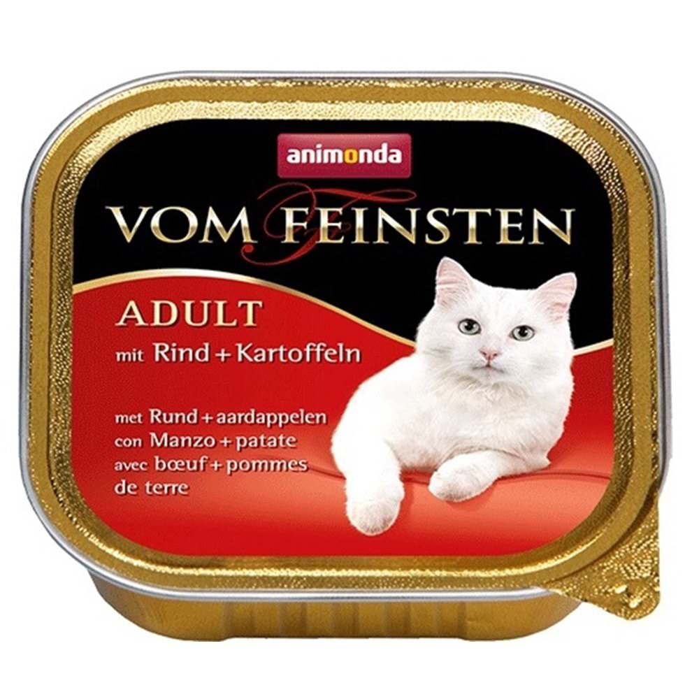 Animonda Vom Feinsten Yaş Mama 100 Gr. (Sığır-Patates)