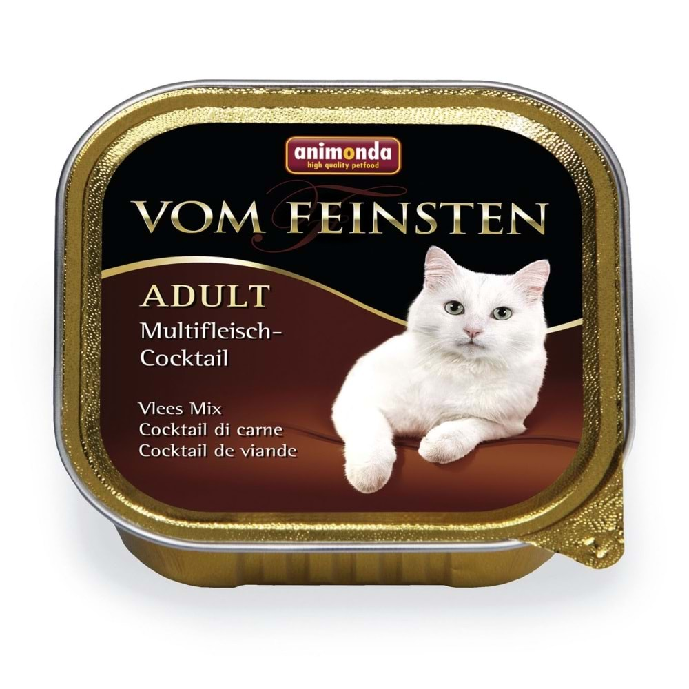 Animonda Vom Feinsten Yaş Mama 100 Gr. (Karışık Etli)