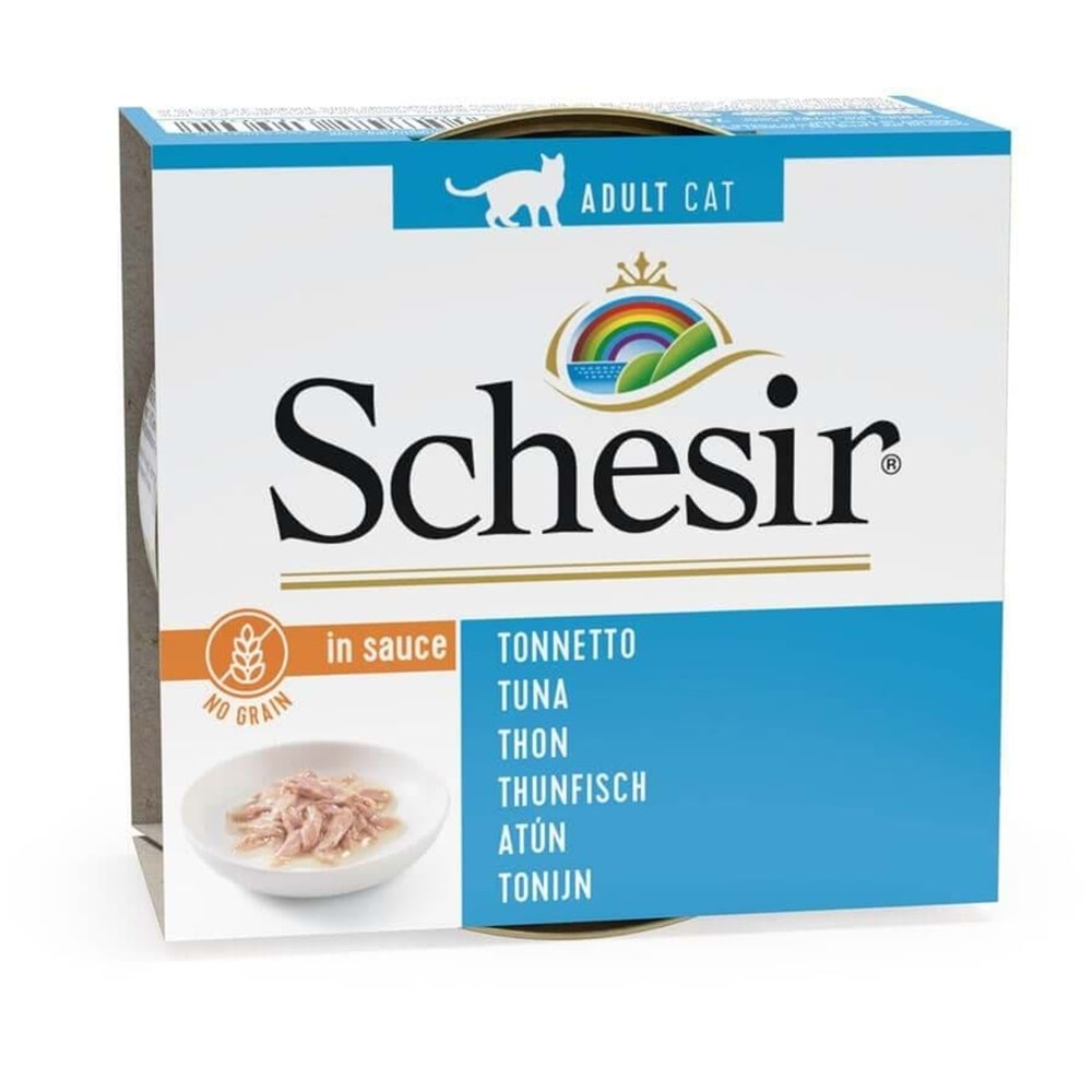 Schesir Salsa Soslu Ton Balıklı Kedi Konservesi 70 Gr