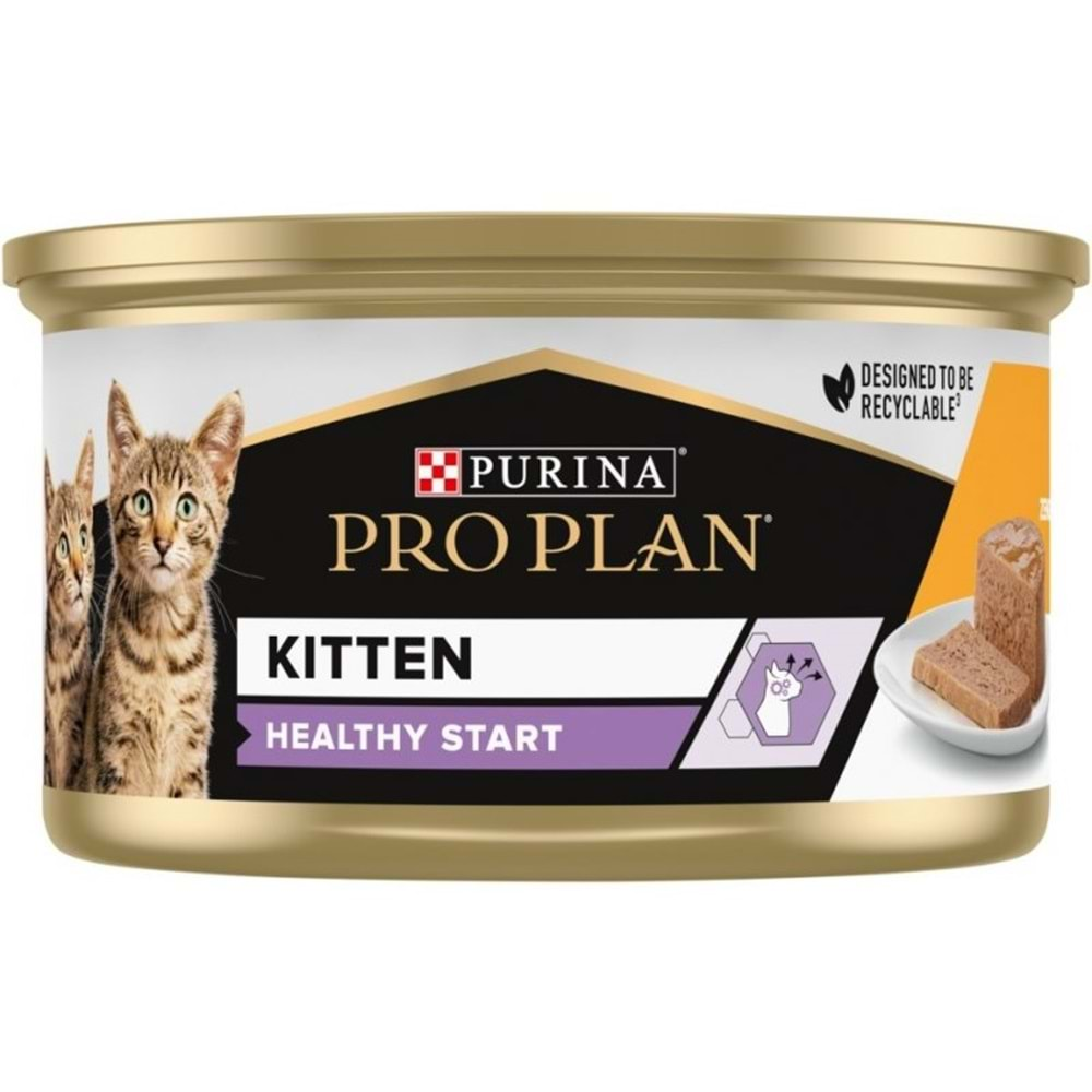 Pro Plan Kitten Kedi Konservesi 85 Gr. (Tavuk)