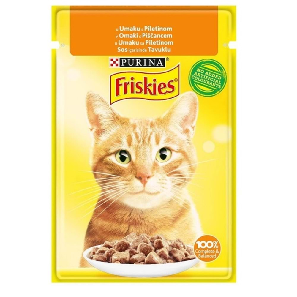 Friskies Tavuklu Kedi Konservesi 85 Gr