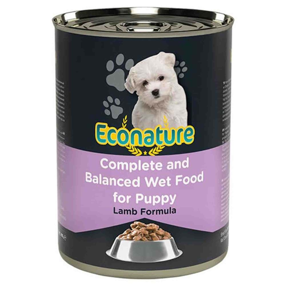 Econature Yavru Köpek Kuzu Etli 400gr