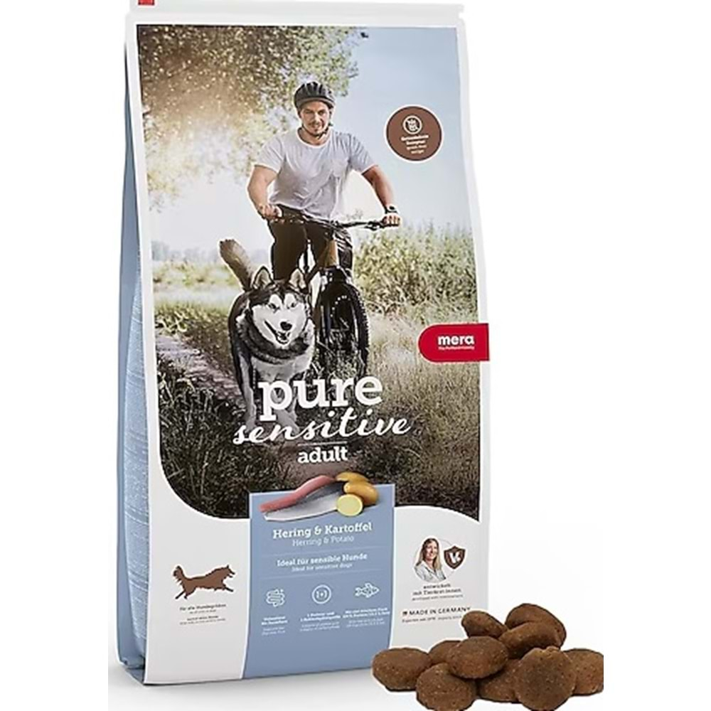 Mera Pure Sensitive Tahılsız Ringa Balıklı Yetişkin Köpek Maması 4 Kg