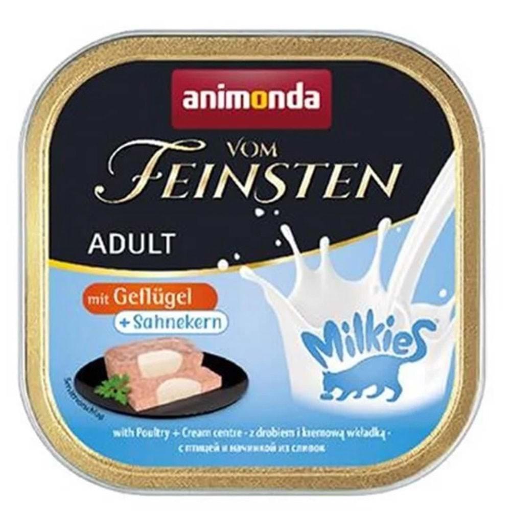 Animonda Vom Feinsten Adult Konserve 100 Gr. (Kümes Hay.&Krema)