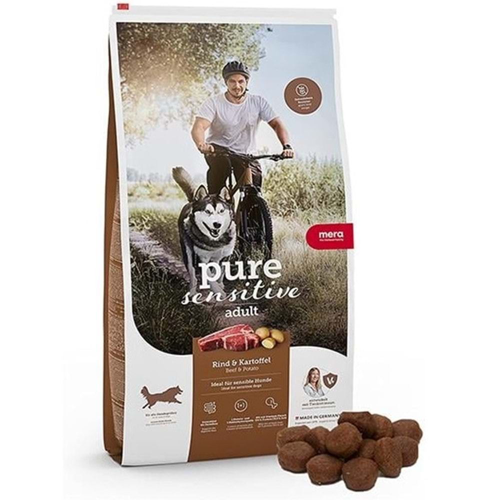 Mera Pure Sensitive M/Maxi Adult Köpek Maması 4 Kg (Beef&Patates)