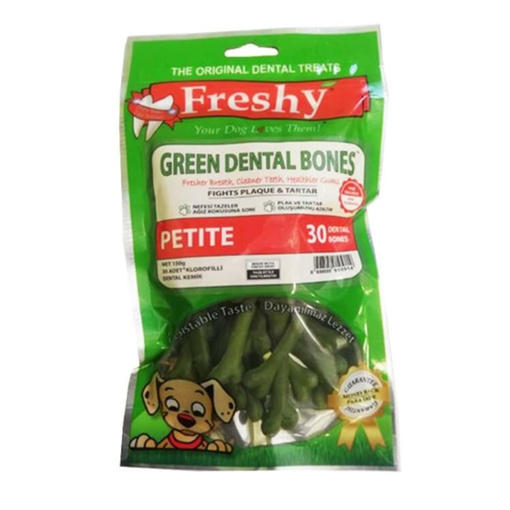 Freshy 30lu Green Dental Kemik 150 Gr. (Petite)