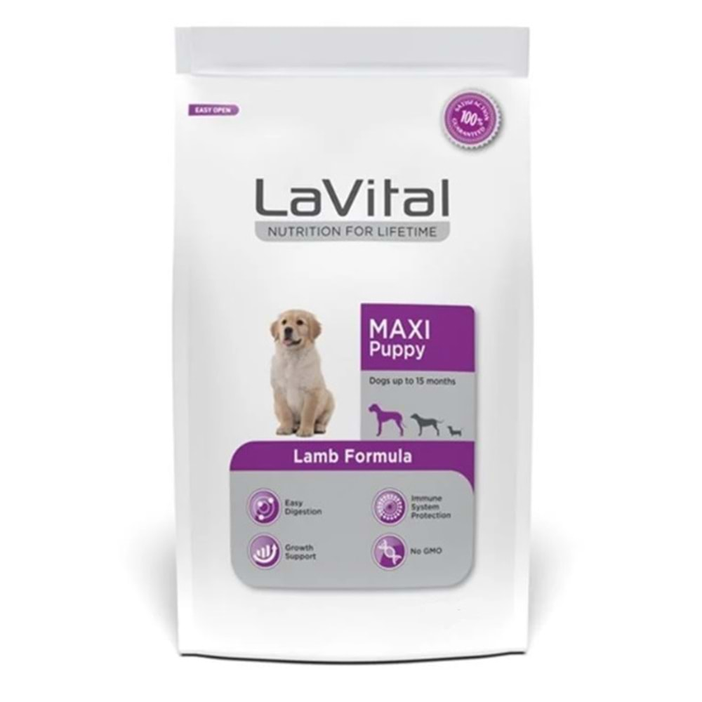 Lavital Maxi Puppy Köpek Maması 15 Kg (Kuzu)