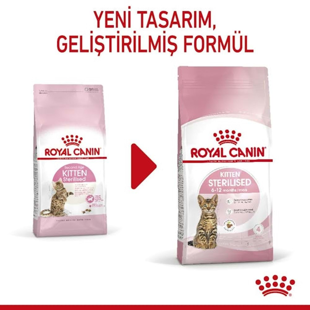 Royal Canin Kitten Sterilised Kedi Maması 2 Kg