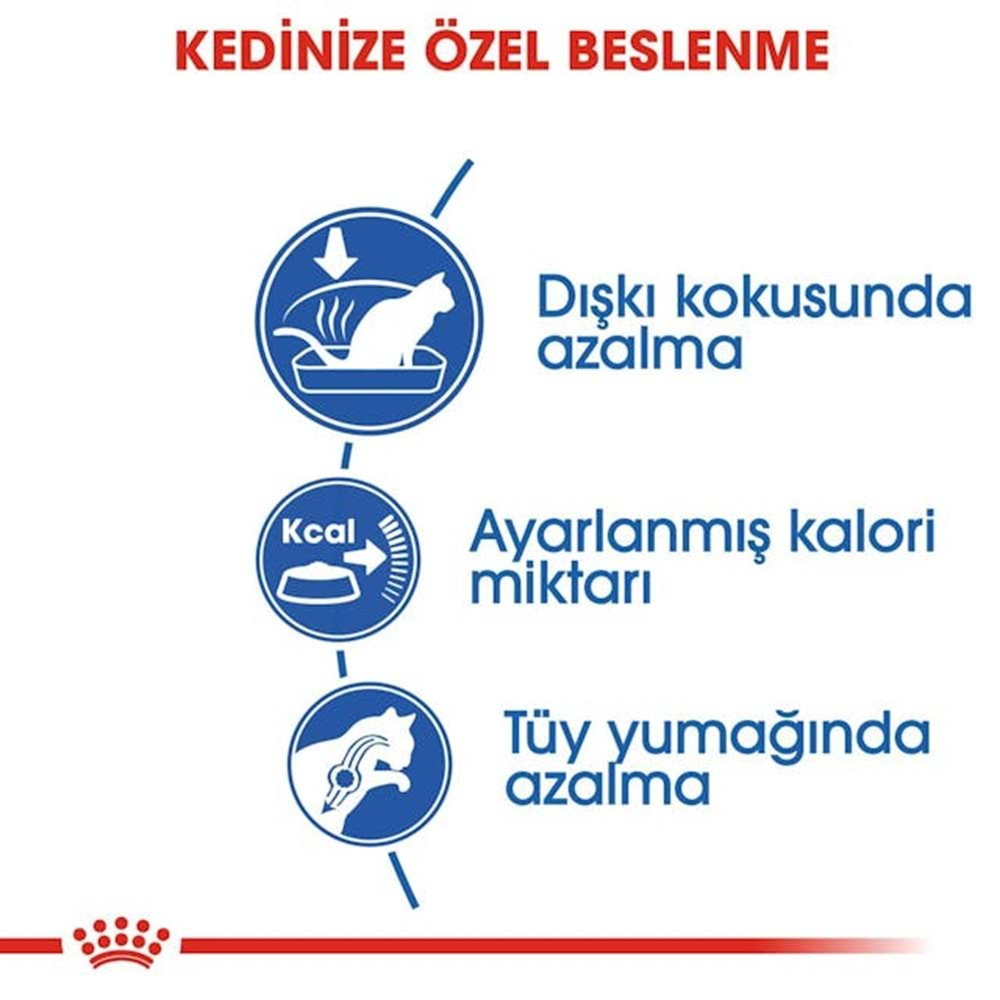 Royal Canin Indoor Ev Kedileri İçin Kedi Maması 2 Kg