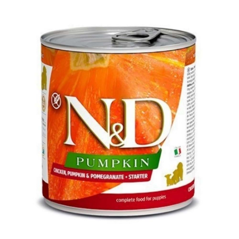 N&D Balkabaklı Starter Puppy Köpek Konservesi 140 Gr. (Tavuk)