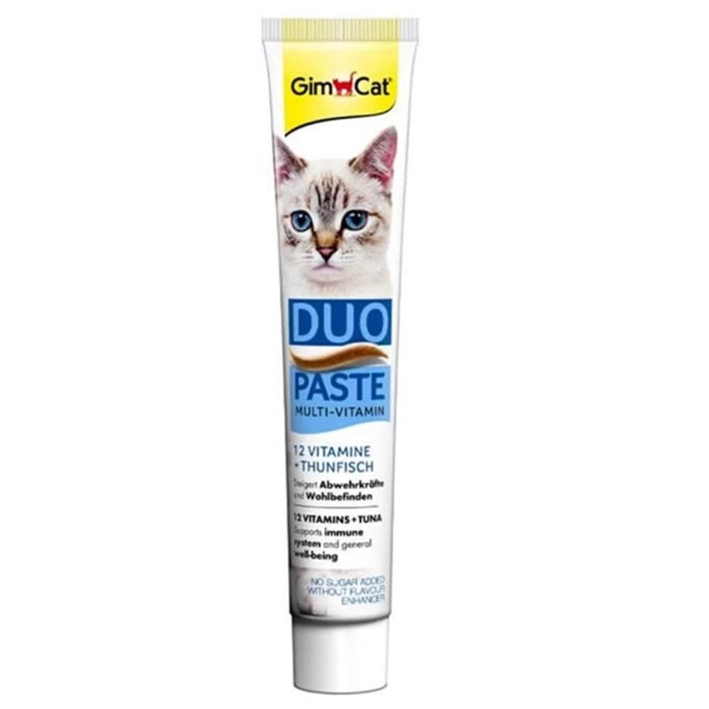 GimCat Duo Multi-Vitamin Ton Balıklı Kedi Macunu 50gr