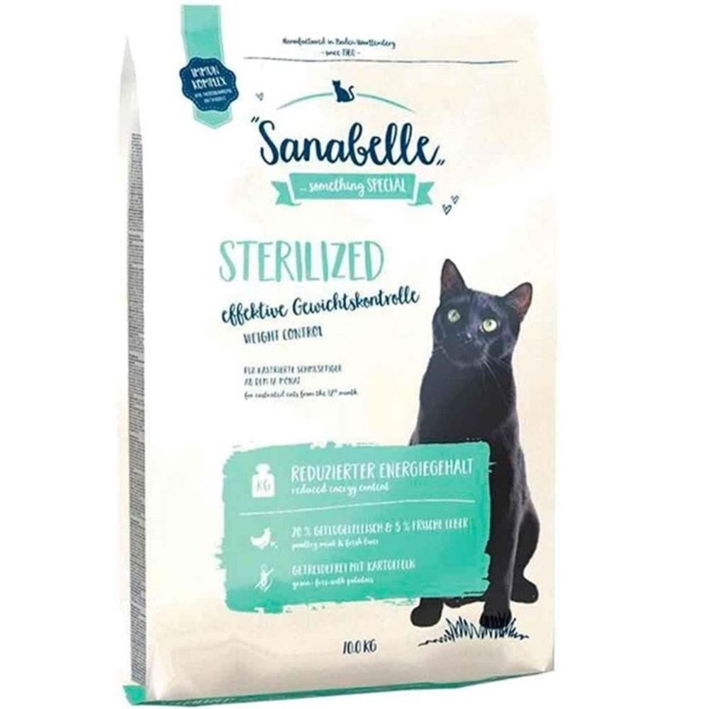 Sanabelle Tahılsız Sterilised Kedi Maması 1 Kg