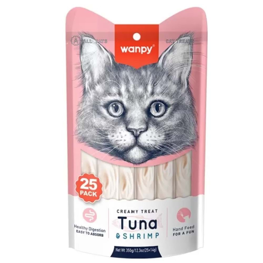 Wanpy Ton Balığ&Karides Sıvı Ödül 25x14gr