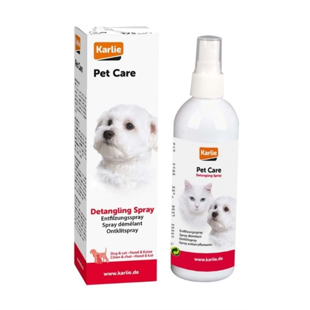 Karlie Kediler ve Köpekler için Tüy Açıcı Sprey 175 ml