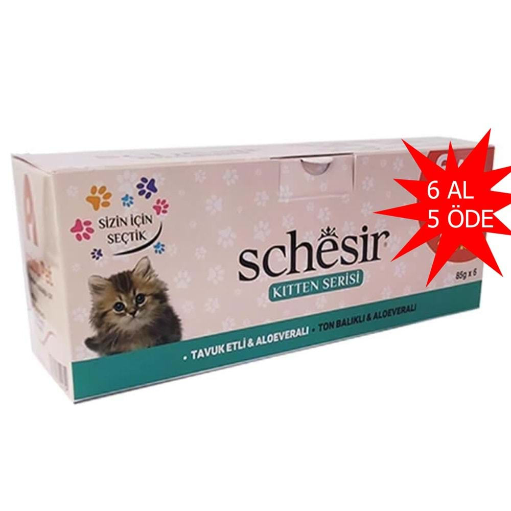 Schesir Kitten Serisi 6lı Paket