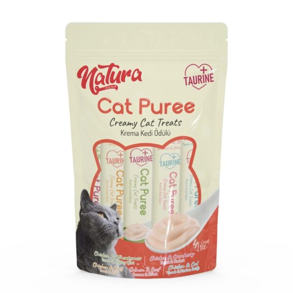 Natura Cat Pure Mix Kedi Ödülü 5x12 Gr.