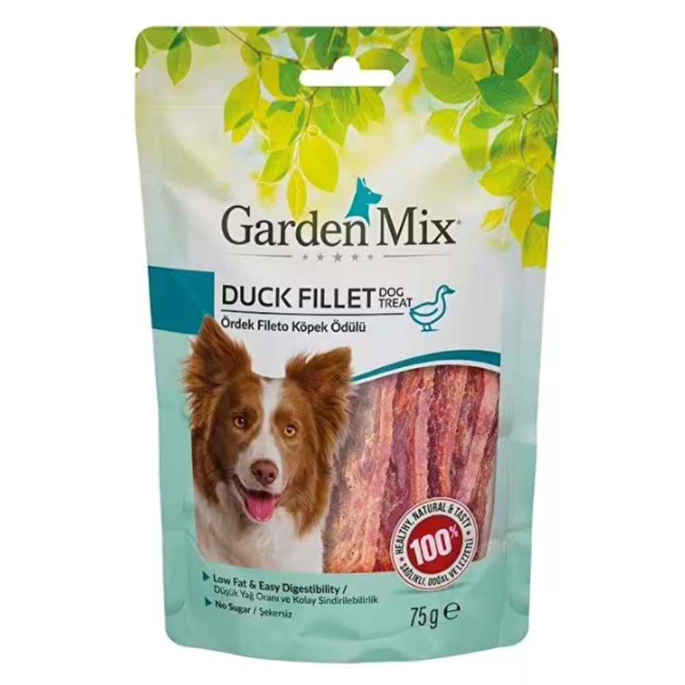 Gardenmix Ördekli Fileto Köpek Ödül Maması 75gr