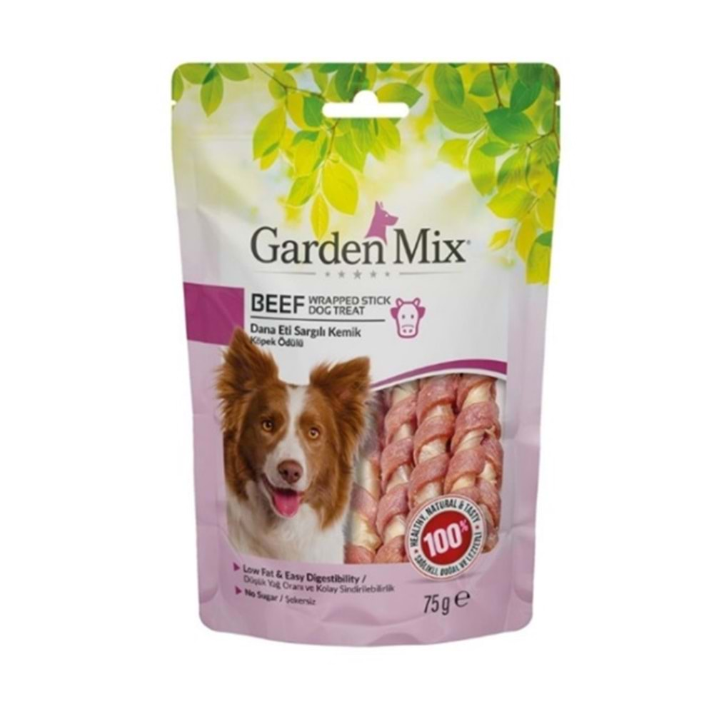 Gardenmix Dana Etli Kemik Köpek Ödül Maması 75gr