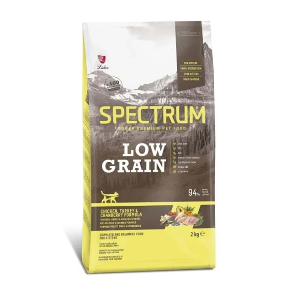 Spectrum Yavru Kedi Maması Tavuklu Hindili ve Kızılcıklı 2 Kg