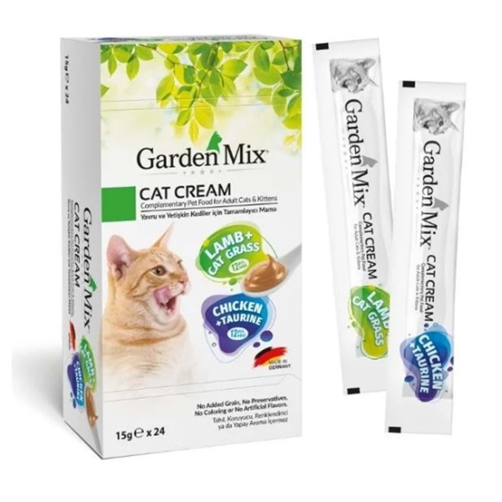 Garden Mix Kuzulu ve Tavuklu Sıvı Kedi Ödülü 15 Gr.