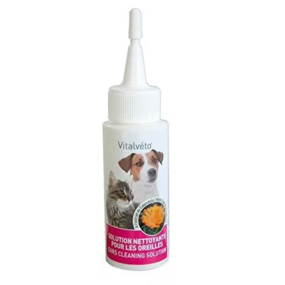 Vitalveto Kedi Köpek Kulak Temizleme Losyonu 60 ml