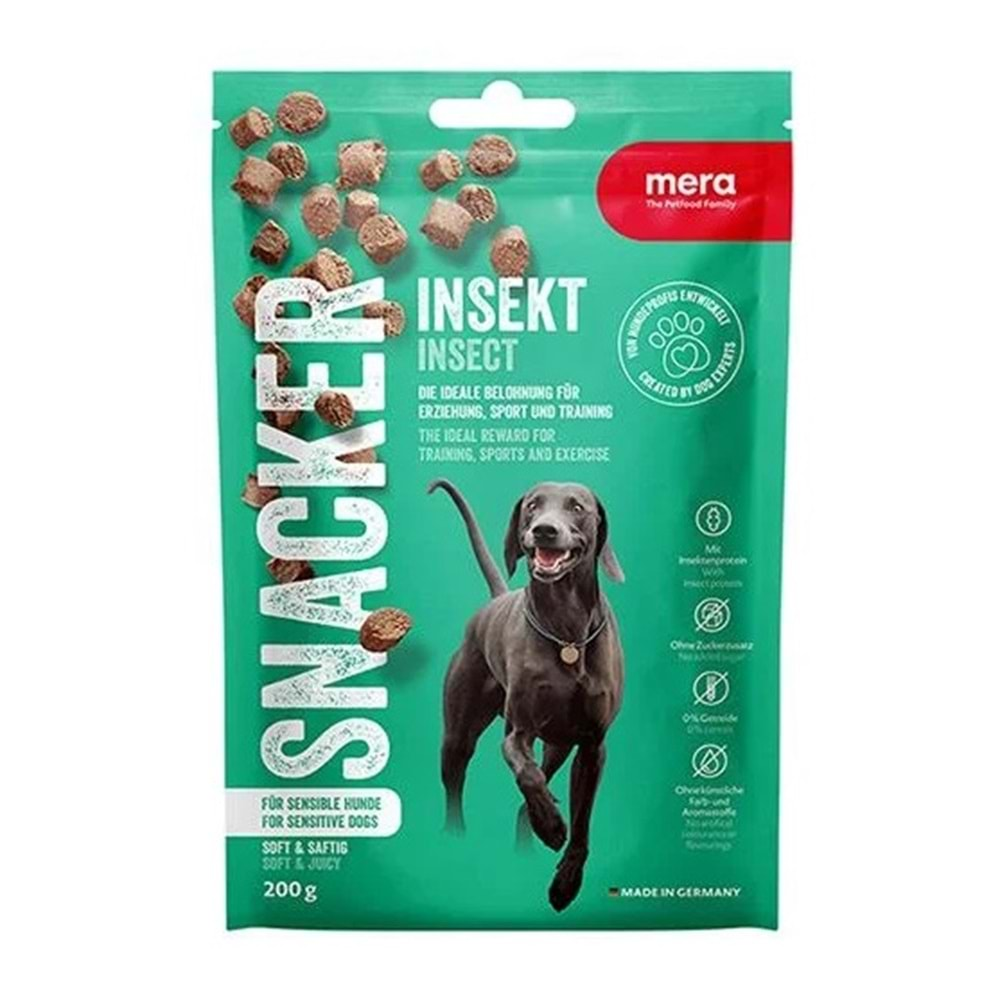 Mera Snacker Böcekli Insect Köpek Ödülü 200gr