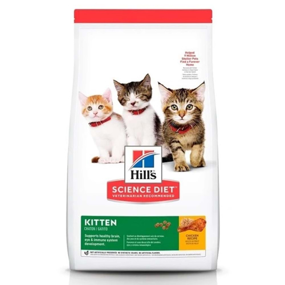 Hills Science Plan Kitten Kedi Maması 1,5 Kg (Tavuk)