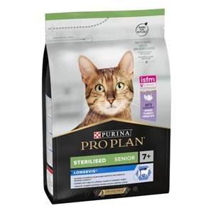 Pro Plan Sterlised Senior +7 Hindili Kedi Maması 3 kg