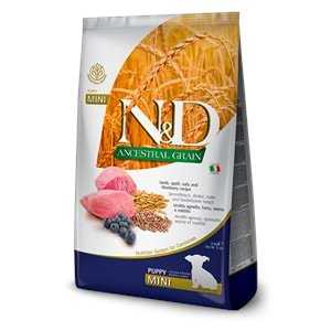 N&D D.Tahıllı S/Mini Puppy Köpek Maması 7 Kg (Kuzu&Yaban Mersini)