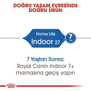 Royal Canin Indoor Ev Kedileri İçin Kedi Maması 2 Kg