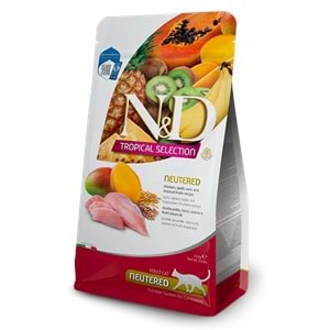 N&D Tropical D.Tahıllı Steril Kedi Maması 1 Kg (Tavuk)