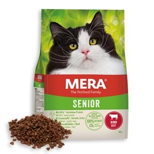 Mera Tahılsız Senior Kedi Maması 2 Kg (Beef)