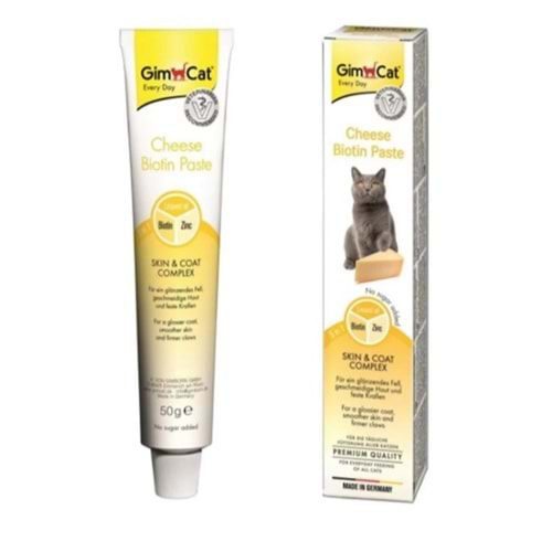 Gimcat Cheese Paste Peynirli Biotin Kedi Macunu 50 gr