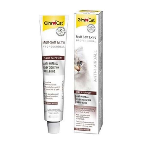 Gimcat Malt-Soft-Extra Tüy Yumağı Kontrol Kedi Macunu 20 Gr