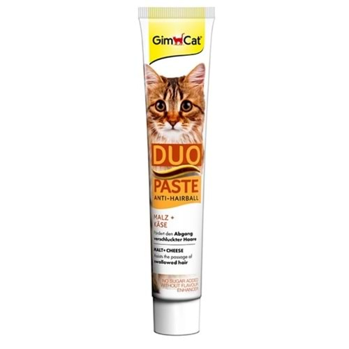 Gimcat Anti Hairball Tüy Yumağı Önleyici Peynirli Kedi Ödül Macunu 50 gr