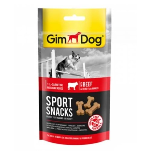 Gimdog Köpek Ödül Tableti Sportsnacks Sığıret 60Gr