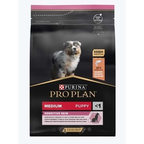 Pro Plan M/L Puppy Köpek Maması 3 Kg (Somon)