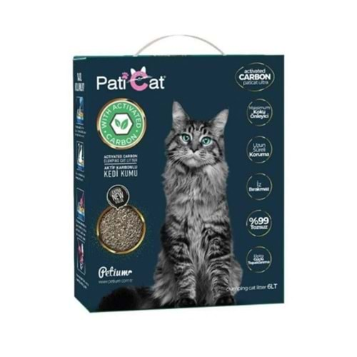 Paticat Aktif Carbon Kedi Kumu 6 Lt.