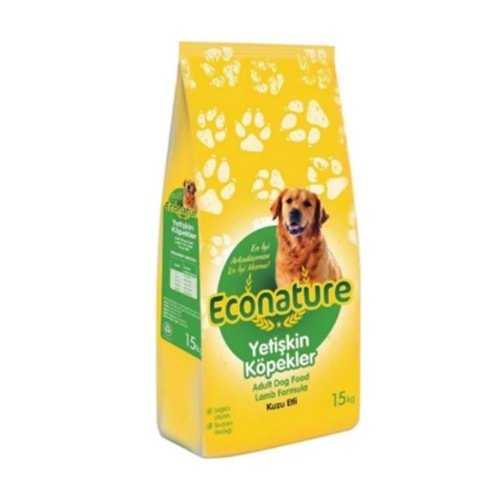 Econature Adult Köpek Maması 1 Kg (Kuzu Etli)