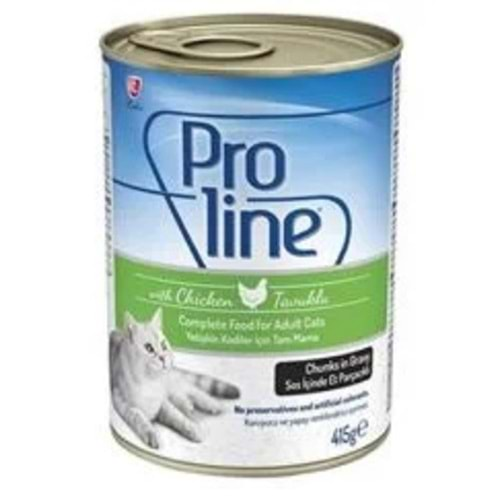 ProLine Tavuklu Yetişkin Kedi Konservesi 415Gr